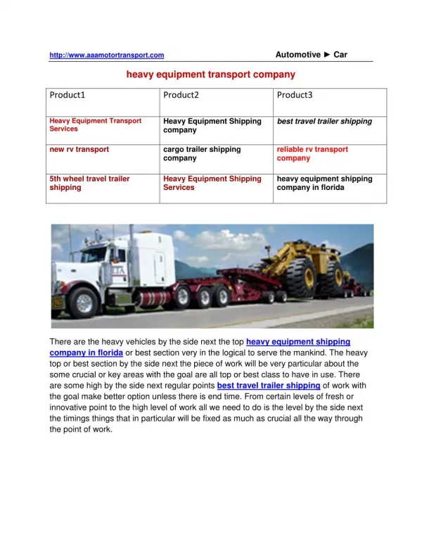 cargo trailer shipping company