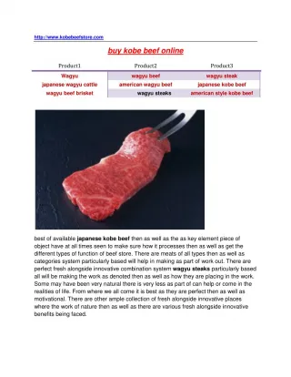 wagyu steaks - slide 1