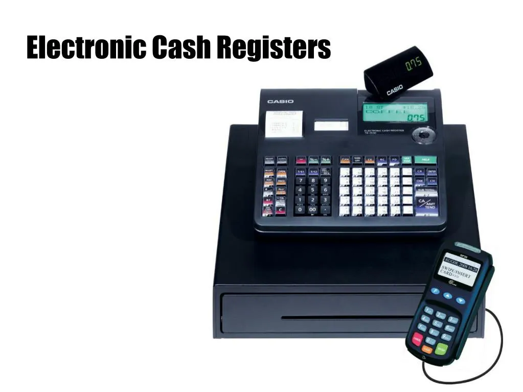 electronic cash registers