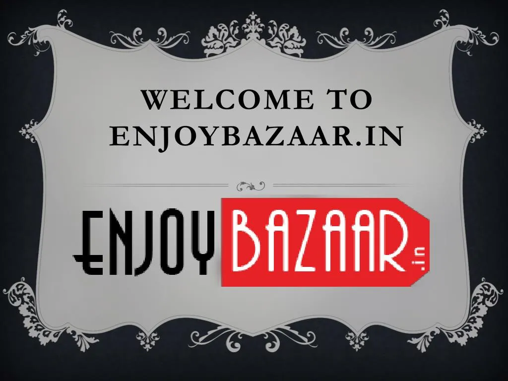 welcome to enjoybazaar in