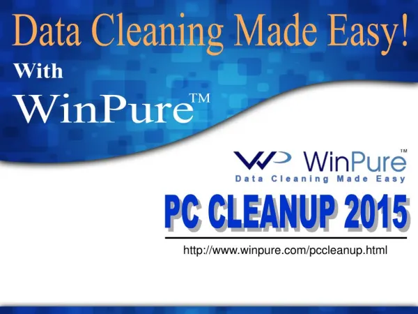 WinPure Computer Clean Up Software | Free Trial
