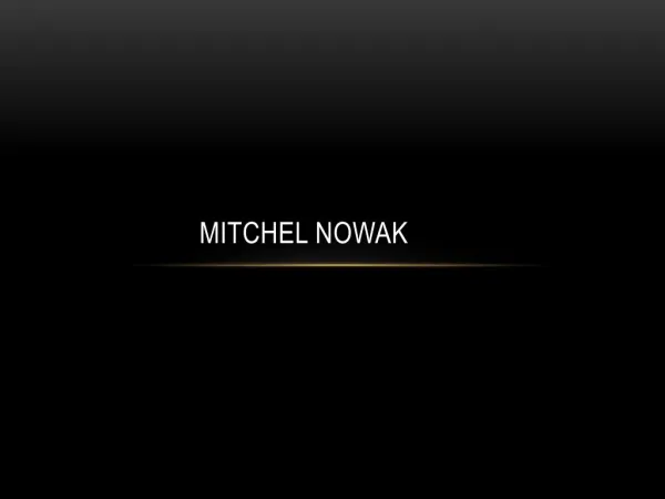 Mitchel Nowak