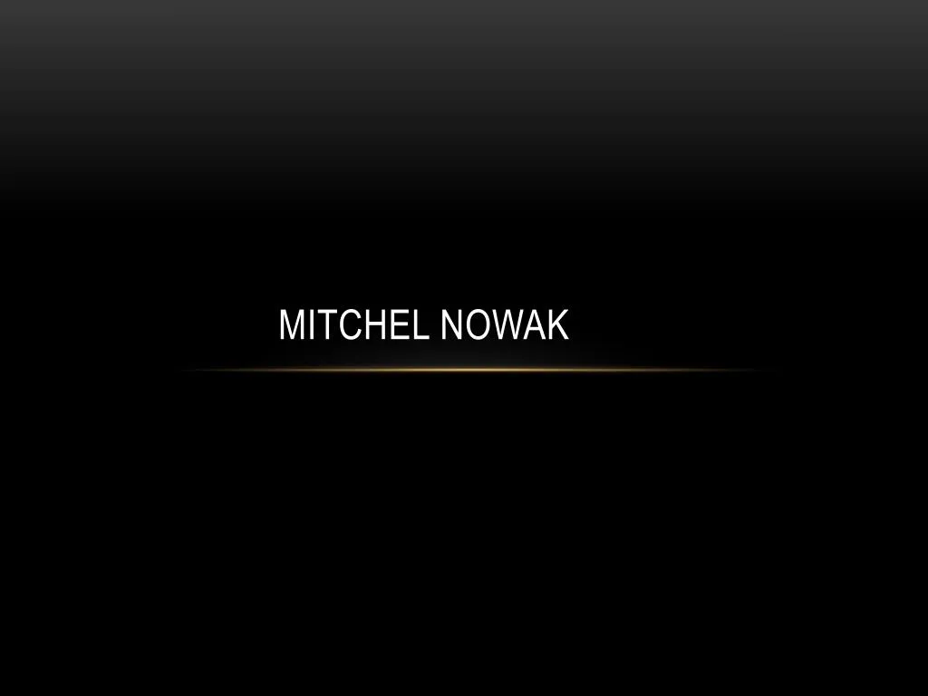 mitchel nowak