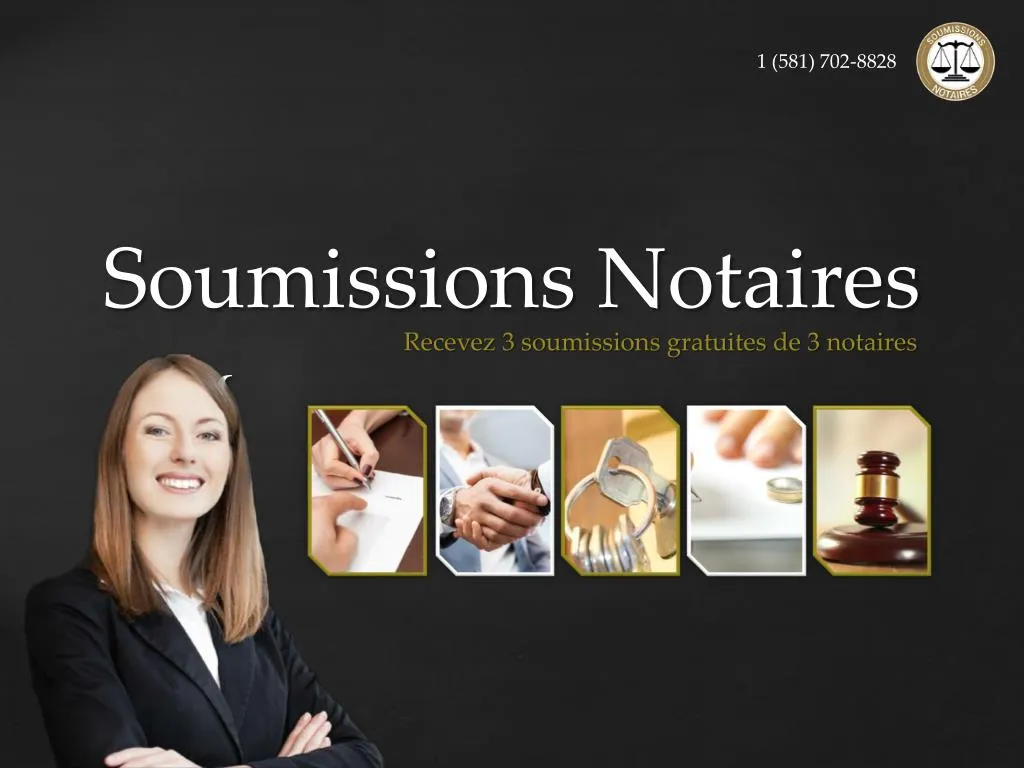 soumissions notaires