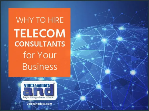 Why to Hire Telecom Consultants
