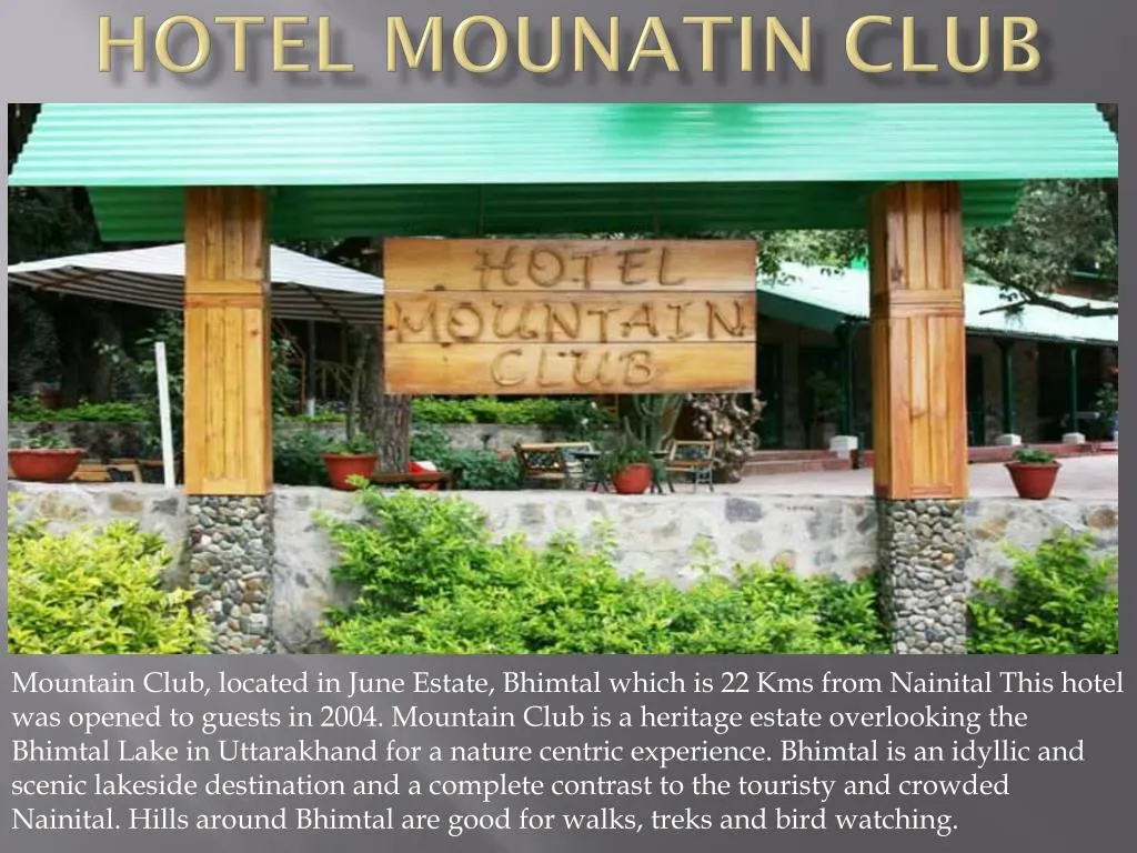 hotel mounatin club