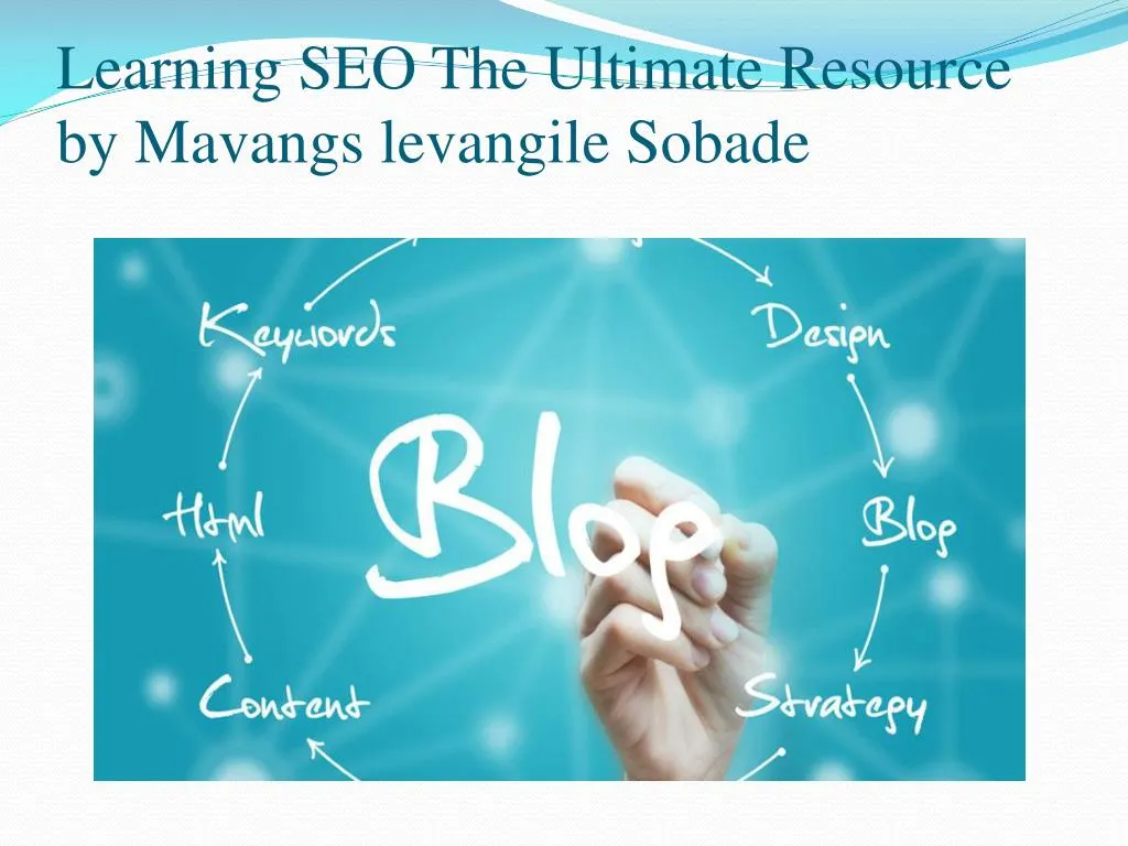 learning seo the ultimate resource by mavangs levangile sobade