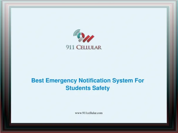 Best Emergency Notification System For Students Safety
