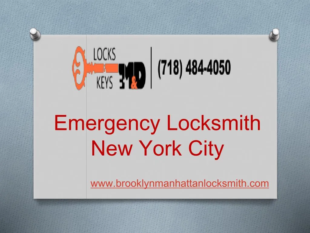 emergency locksmith new york city