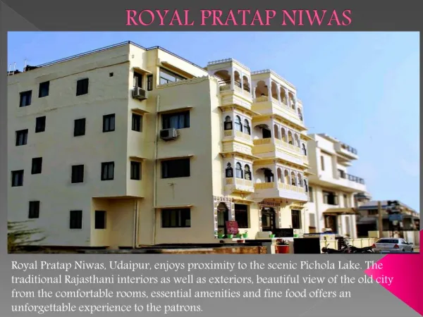Royal Pratap Niwas