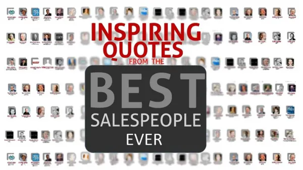 Inspiring Quotes from the Best Salesperson Ever - Thank You For Selling