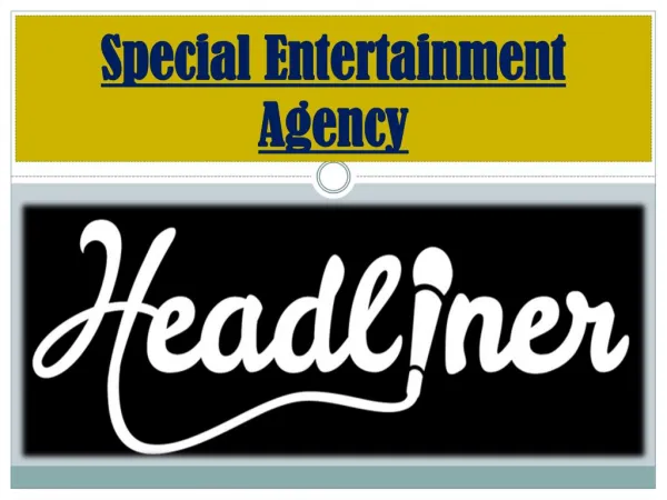 Special Entertainment Agency