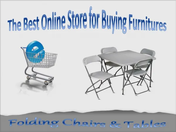 The Best Online Store for Buying Furnitures