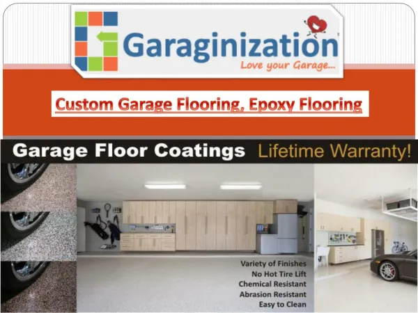 Custom Garage Flooring, Epoxy Flooring