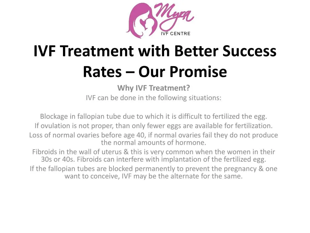 ivf treatment with better success rates our promise