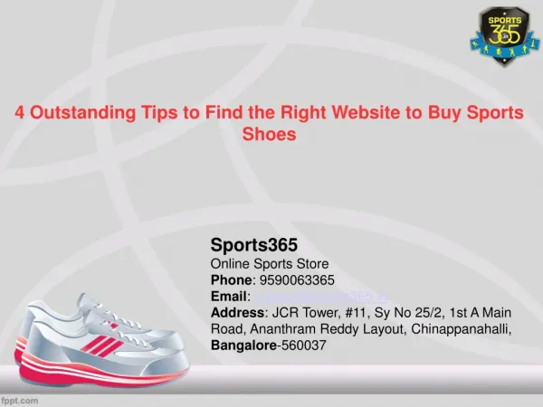 4 Outstanding Tips to Find the Right Website to Buy Sports Shoes