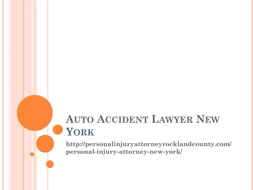 auto accident lawyer new york