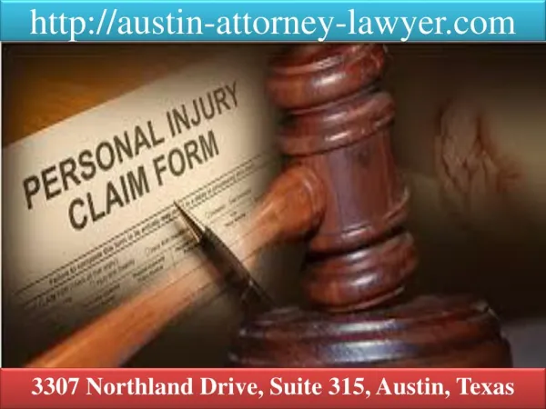 Personal injury attorney Austin TX