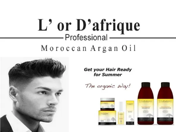 L'or D'afrique Moroccan Argan Oil