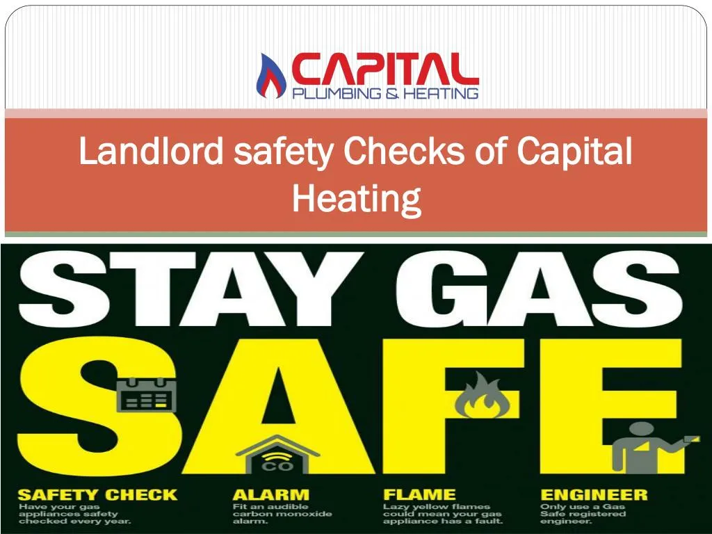 landlord safety checks of capital heating