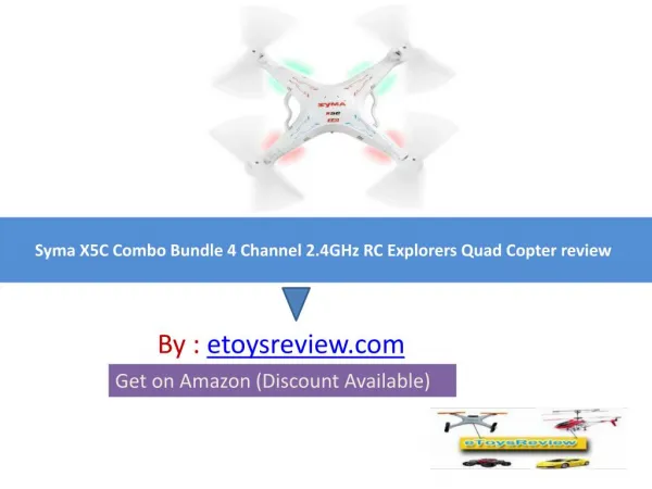 Syma X5C Combo Bundle Quadcopter Review