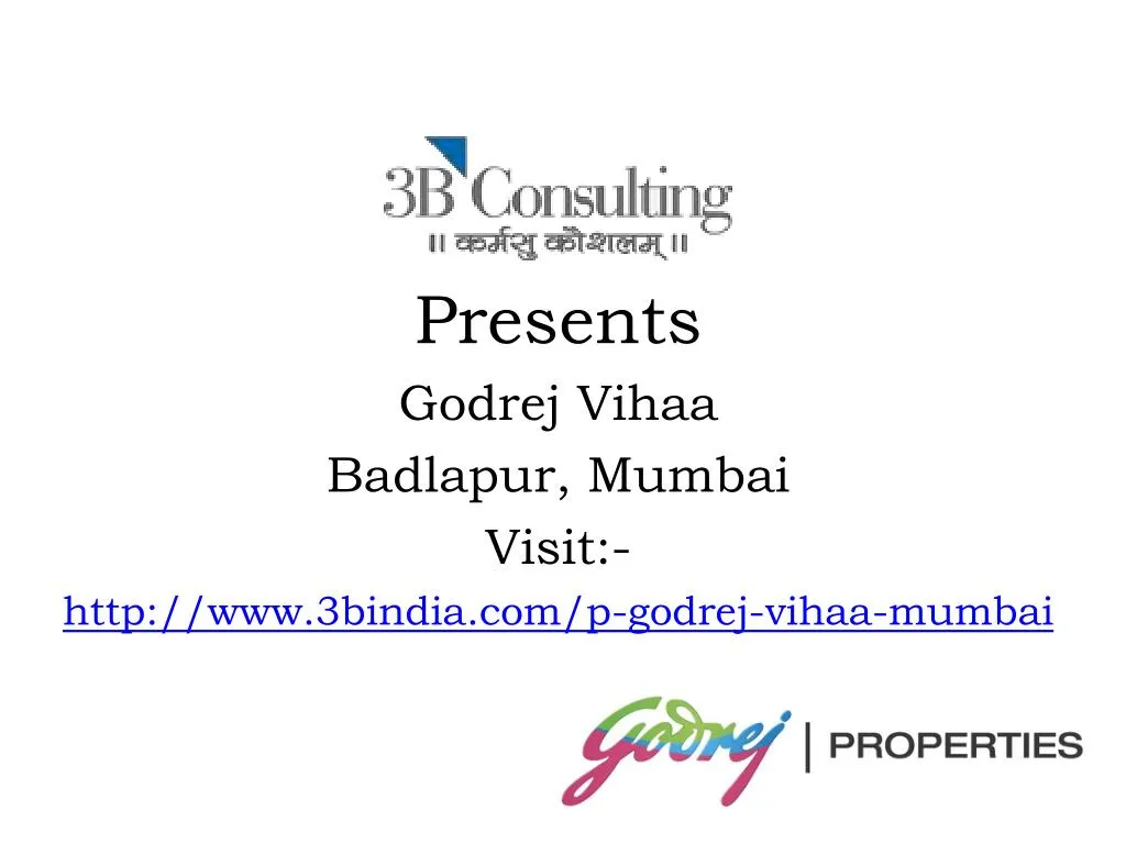 presents godrej vihaa badlapur mumbai visit http www 3bindia com p godrej vihaa mumbai