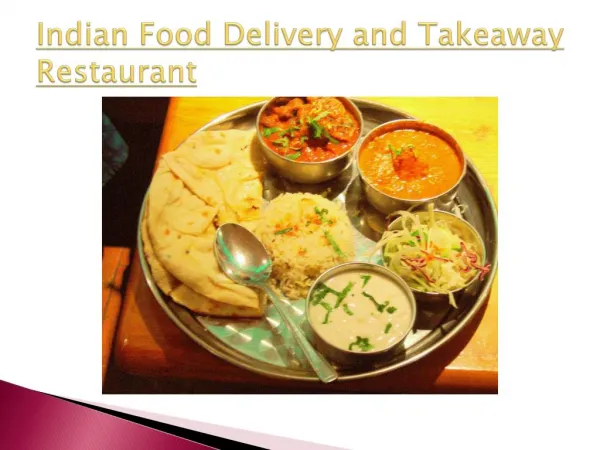 Indian Food Delivery and Takeaway Hamilton - Indian essence