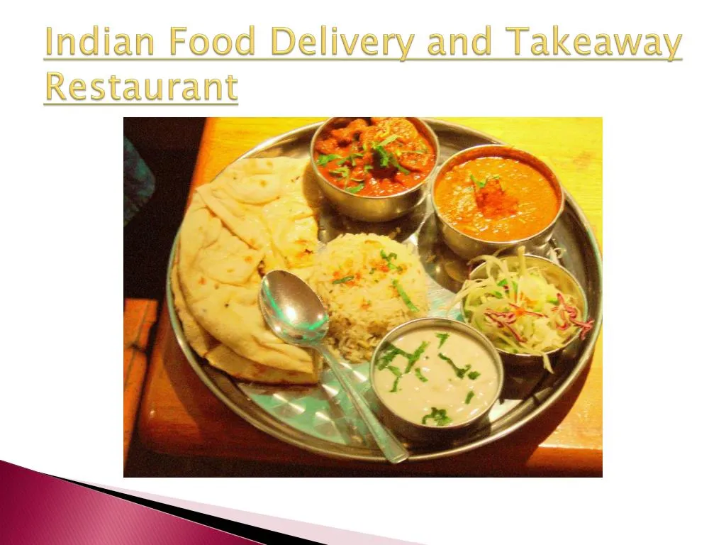 indian food delivery and takeaway restaurant
