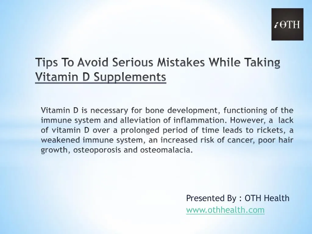tips to avoid serious mistakes while taking vitamin d supplements