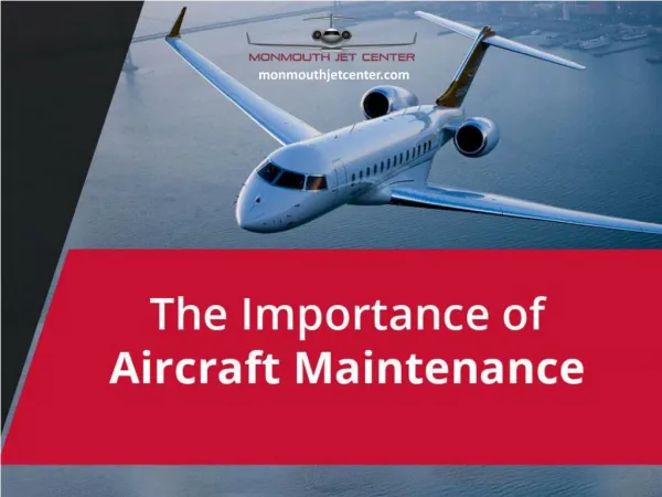 Importance of Aircraft Maintenance - Read Now!