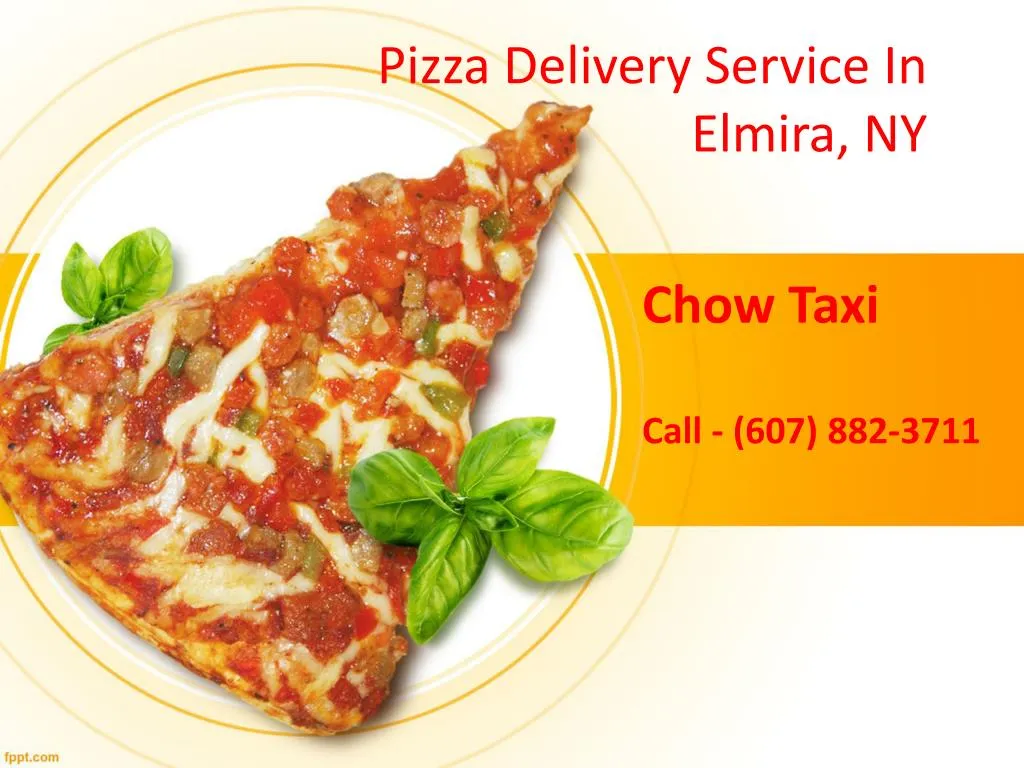 pizza delivery service in elmira ny