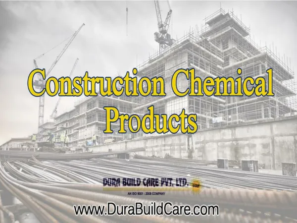 Construction Chemical Products Supplier