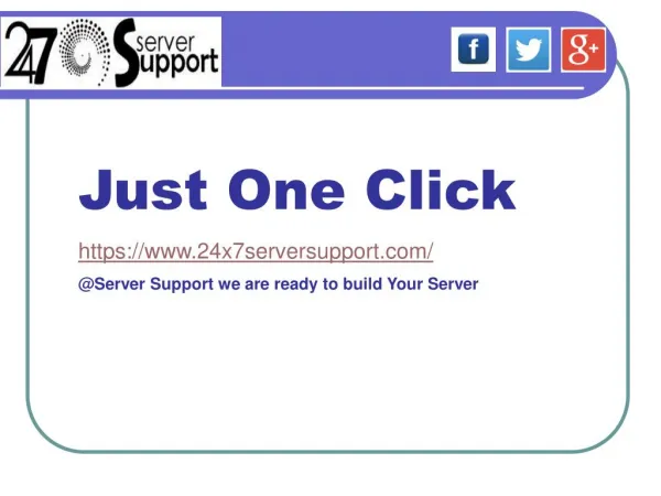 24x7 Server Management and Server Support