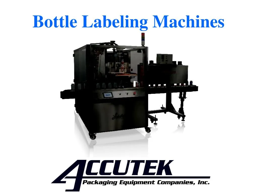 bottle labeling machines