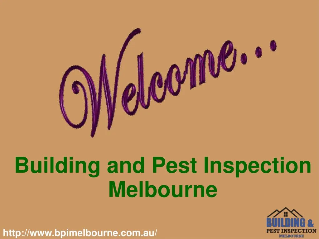 building and pest inspection melbourne