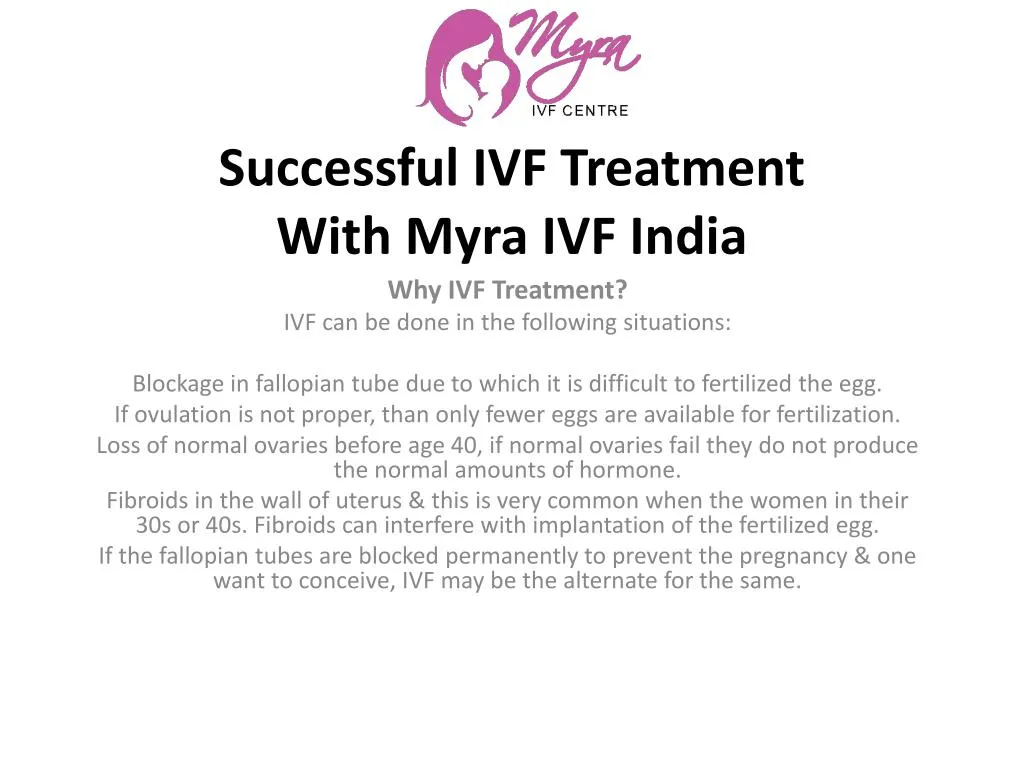 successful ivf treatment with myra ivf india