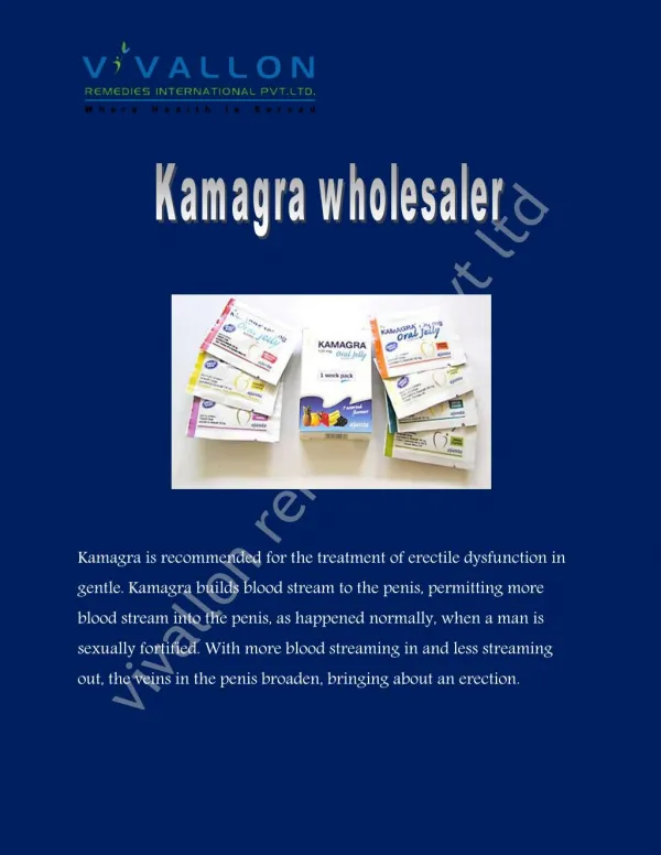 Kamagra wholesaler supllier