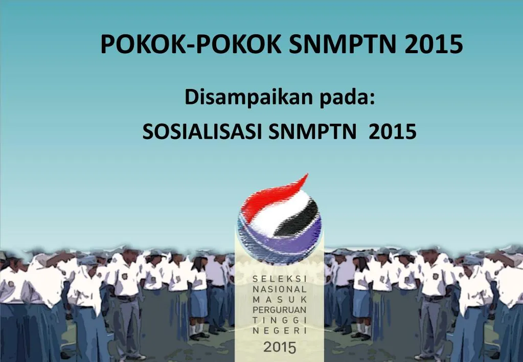 pokok pokok snmptn 2015