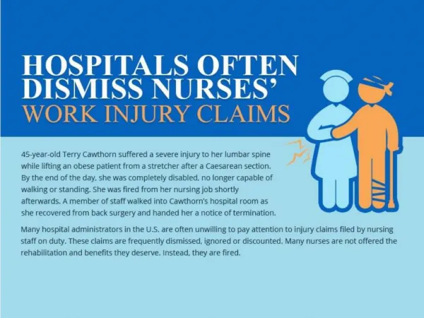 Hospitals Often Dismiss Nurses' Work Injury Claims