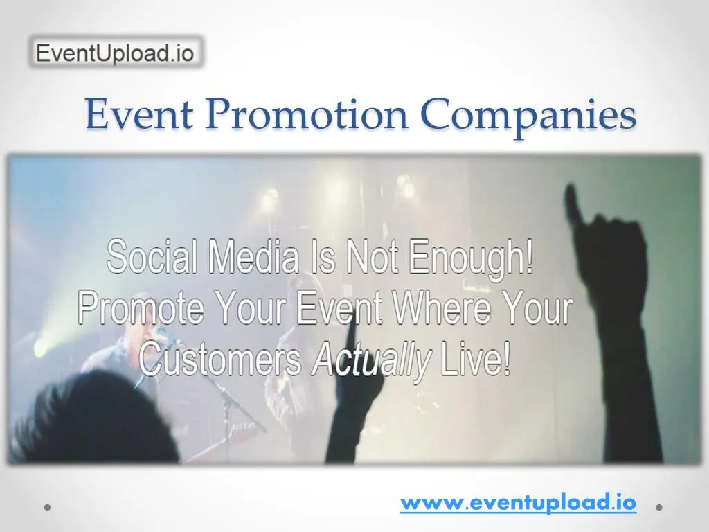 event promotion companies