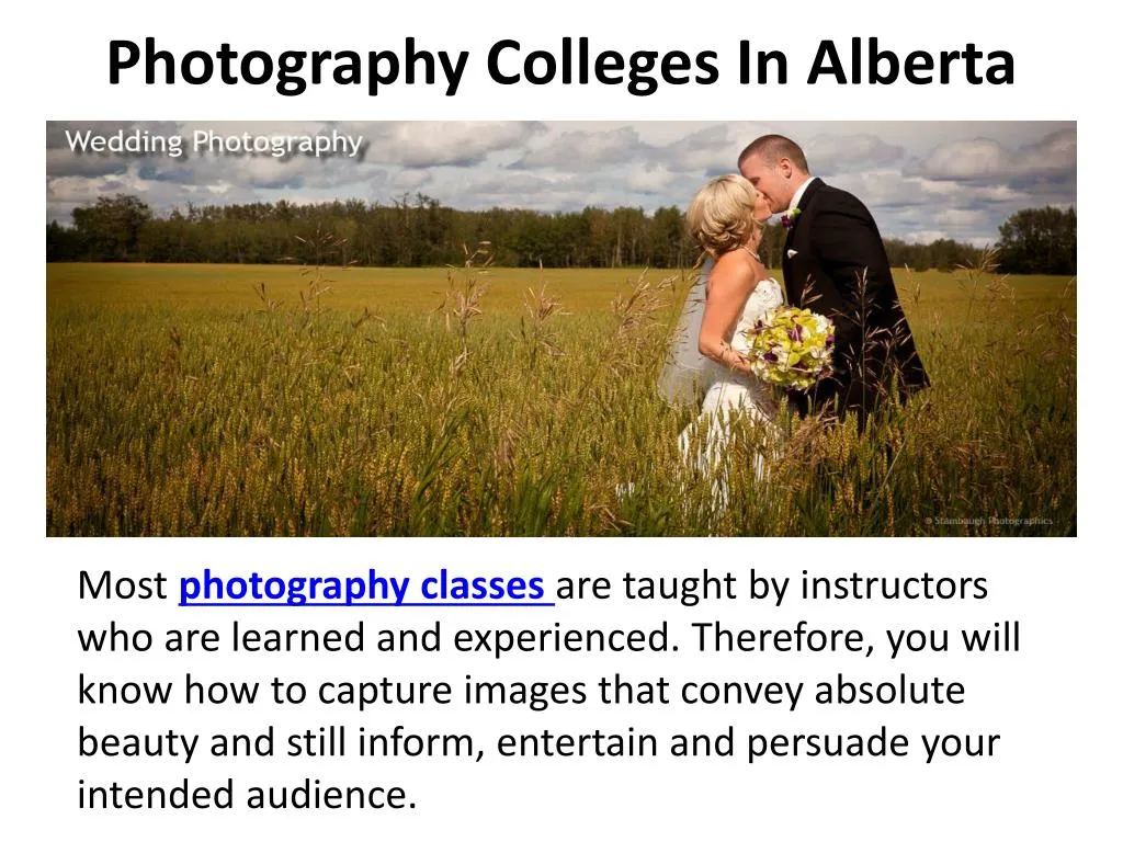 photography colleges in alberta