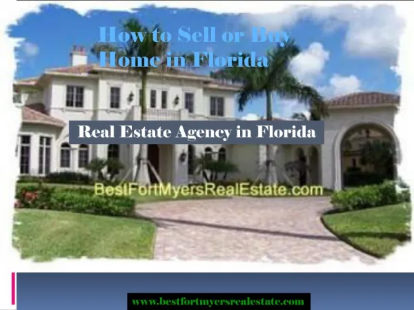 #Fort Myers Real Estate Agency in FL