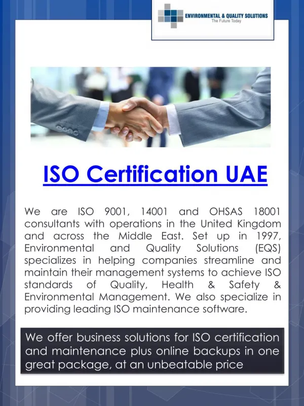 Iso Certification Cost
