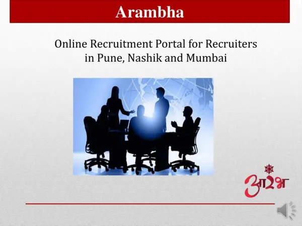 Online Recruitment Portal for Recruiters in Pune, Nashik and Mumbai