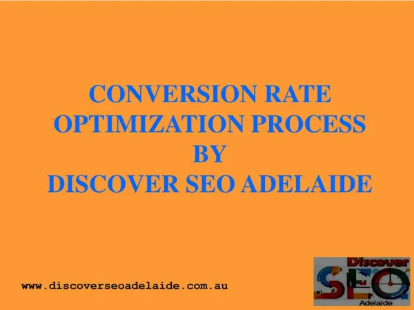 Conversion Rate Optimisation Process in Adelaide