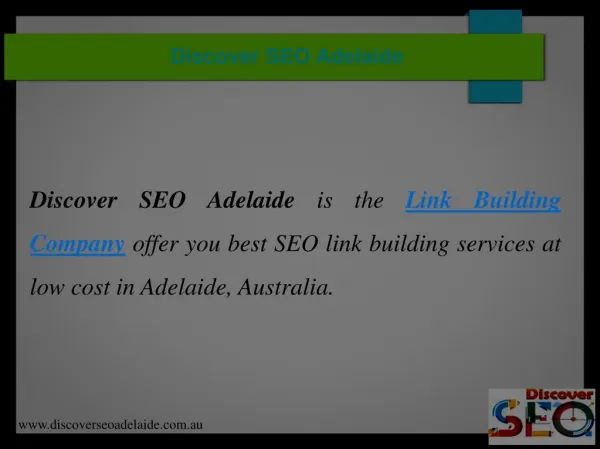 Link Building Company | Discover SEO Adelaide