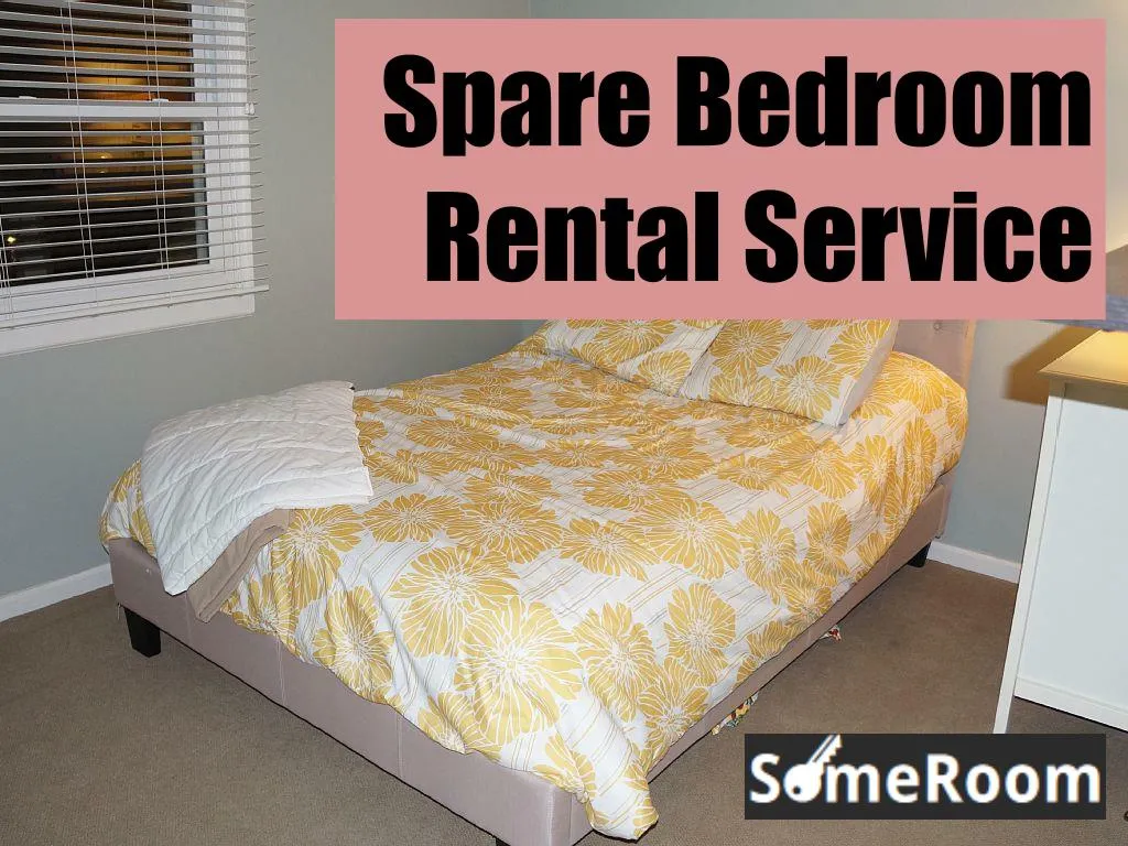 spare bedroom rental service