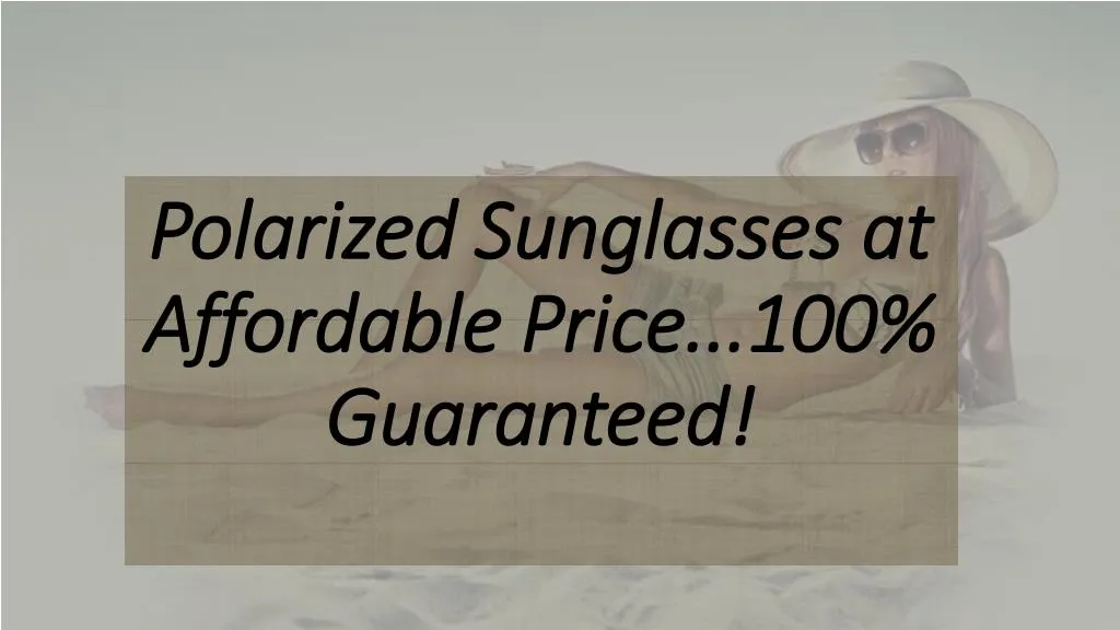 polarized sunglasses at affordable price 100 guaranteed