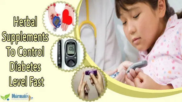 Herbal Supplements To Control Diabetes Level Fast