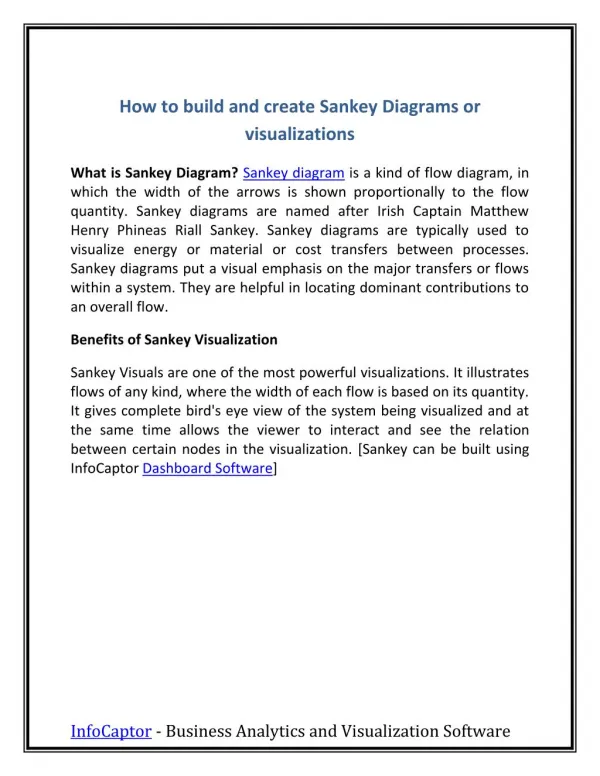 How to build sankey Diagram